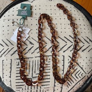 BRAND NEW Wild Fable Y2K Tortoise Chain Belt